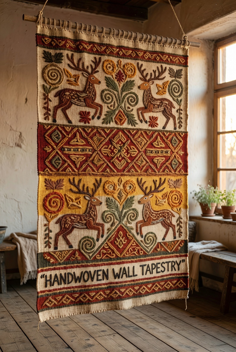 Handwoven Wall Tapestry